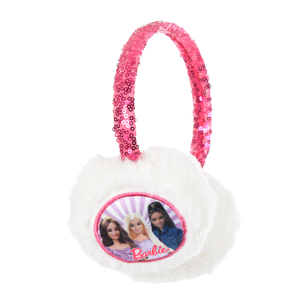 Paraorecchie Barbie Cuffia Regolabile Accessori Invernali per Bambini - Hy40002fucsia