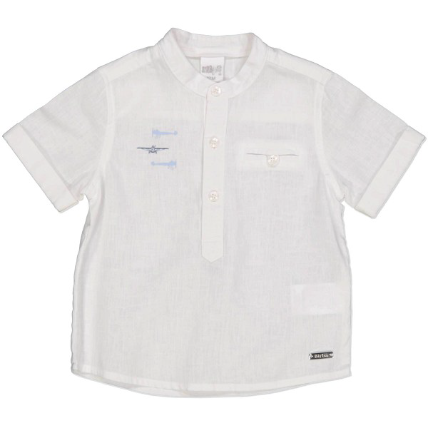 Camicia Manica Corta Bambino Neonato Mauli Birba Taglie 18/30 Mesi - 60014.00.11a