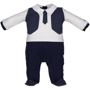Completo Neonato Bambino Mauli Birba Tuta 0/3 Mesi - 64515.00.75b