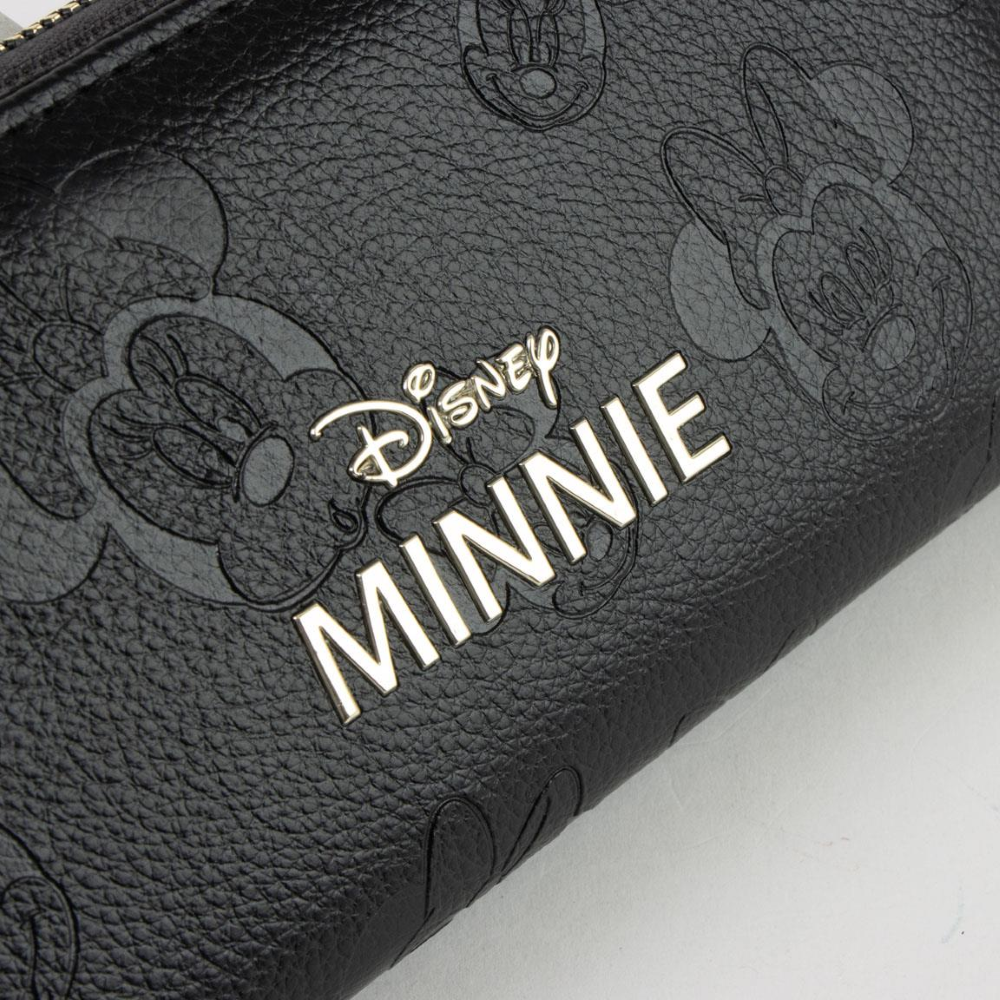 Portafogli Rettangolare Minnie DISNEY Porta Carte Monete Banconote 19 CM - 5969