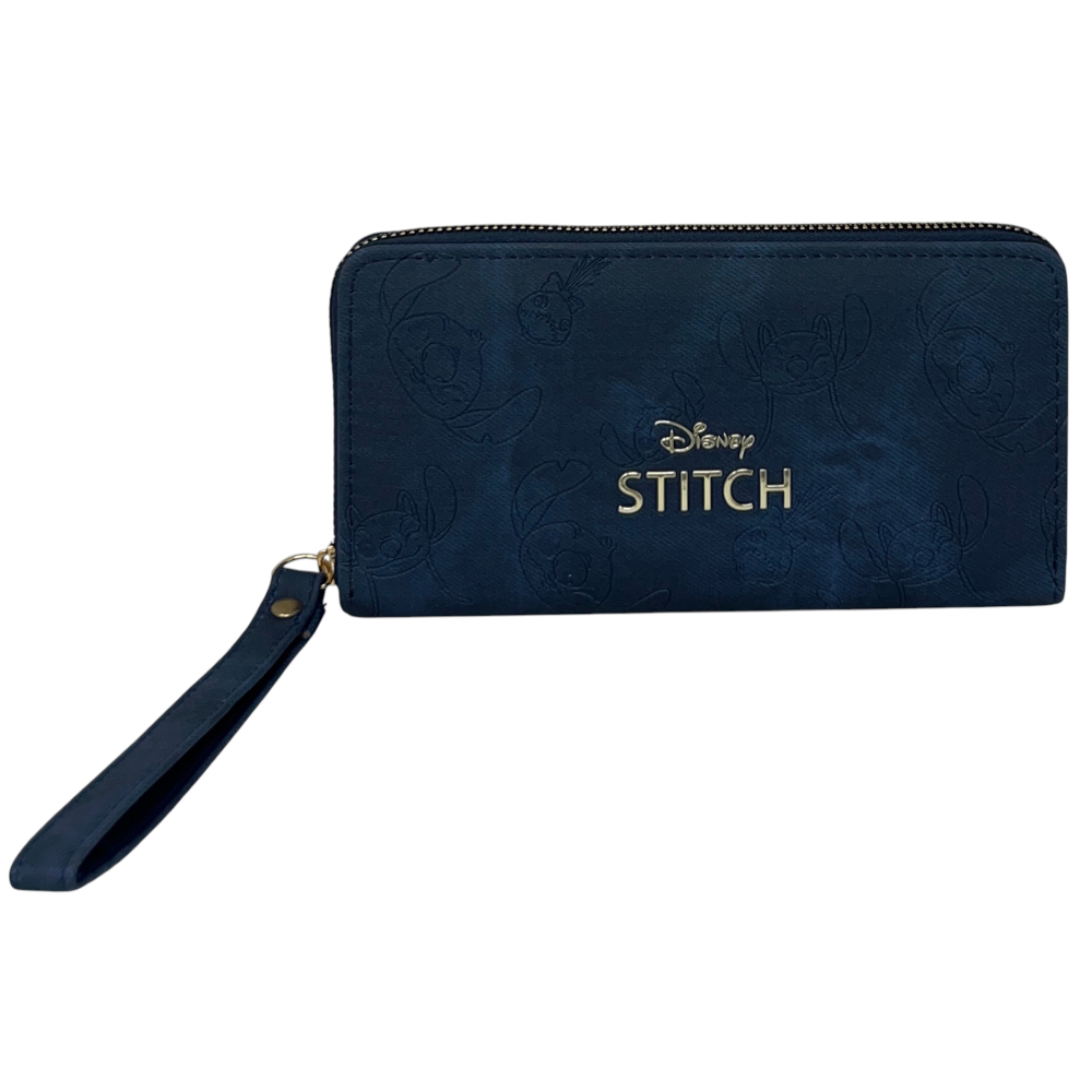Portafogli Rettangolare Stitch DISNEY Porta Carte Monete Banconote 19 CM - 5967