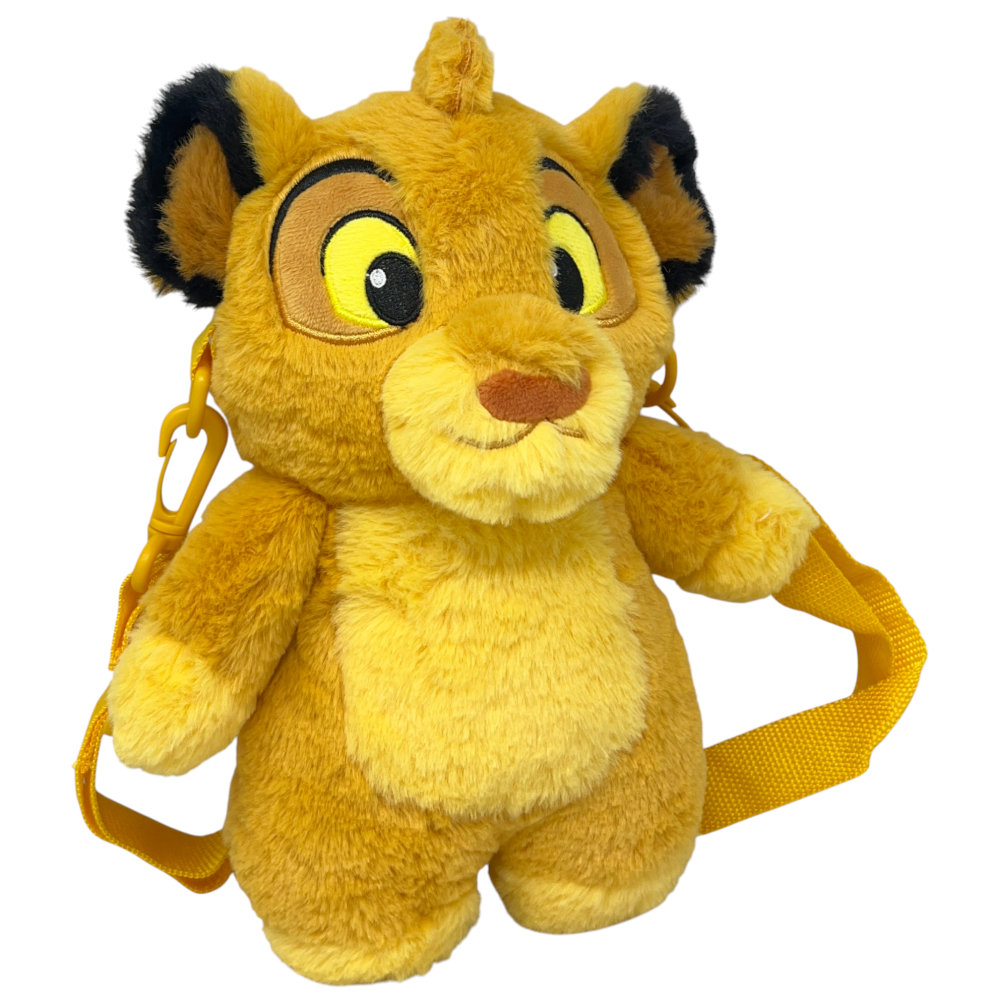 Borsetta in Peluche Simba DISNEY con Tracolla Regolabile Accessorio da Passeggio Bambini- 6276