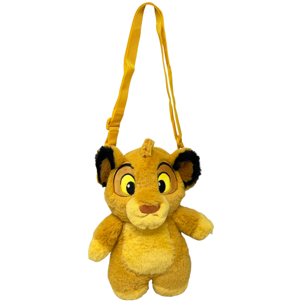 Borsetta in Peluche Simba DISNEY con Tracolla Regolabile Accessorio da Passeggio Bambini- 6276