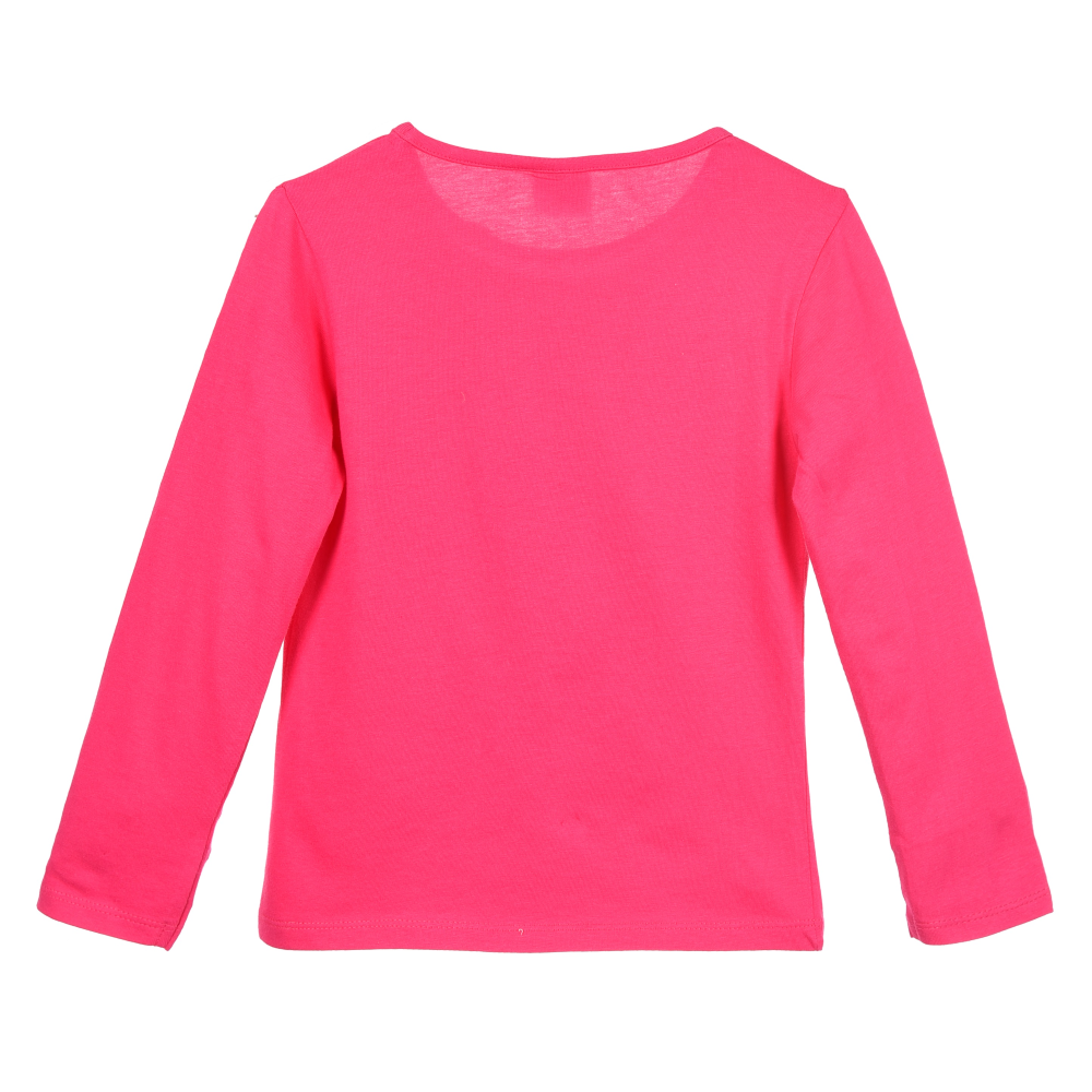 T-Shirt M.l. Stitch DISNEY Maglia per Bambini 3/8 Anni - Hy10153.fushia