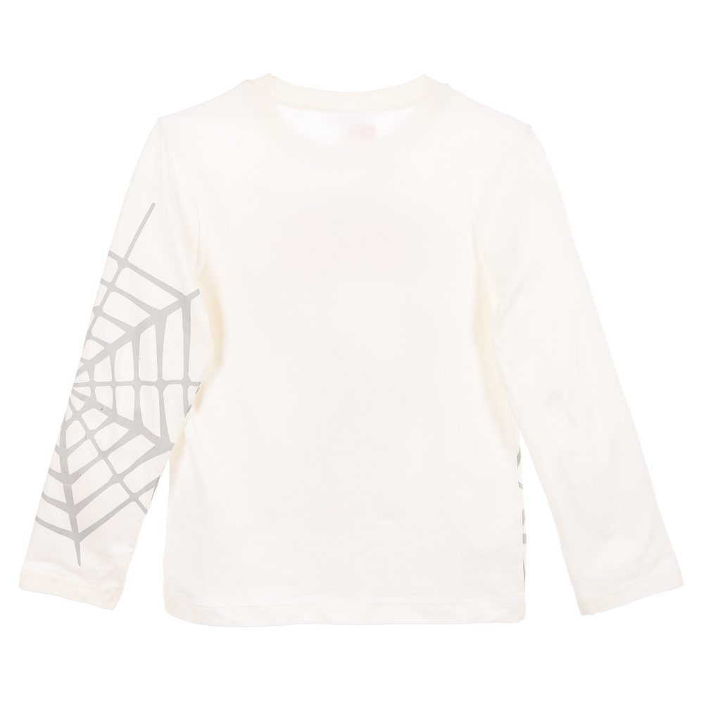 T-Shirt M.l. Spiderman MARVEL Maglia per Bambini 3/8 Anni - Hy10205.white