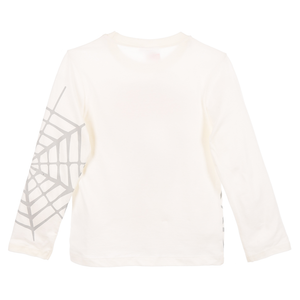 T-Shirt M.l. Spiderman MARVEL Maglia per Bambini 3/8 Anni - Hy10205.white
