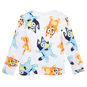 T-Shirt M.l. Bluey Maglia per Bambini 3/8 Anni - Hy10352.rec
