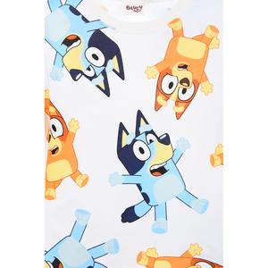 T-Shirt M.l. Bluey Maglia per Bambini 3/8 Anni - Hy10352.rec