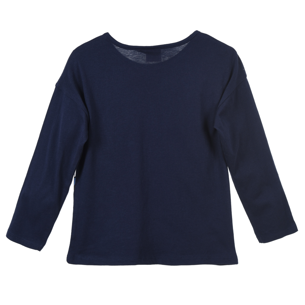T-Shirt M.l. Stitch Natale DISNEY Maglia per Bambini 3/8 Anni - Hy10409blu