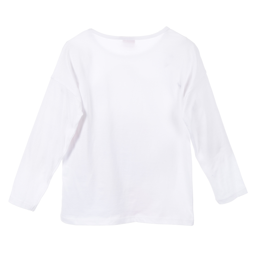 T-Shirt M.l. Stitch Natale DISNEY Maglia per Bambini 3/8 Anni - Hy10409bianco