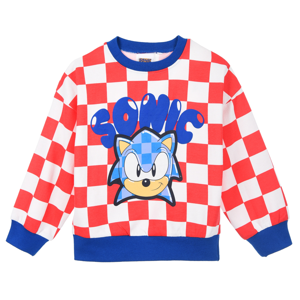 Maglione Sonic Felpa per Bambini 3/8 Anni - Hy10425