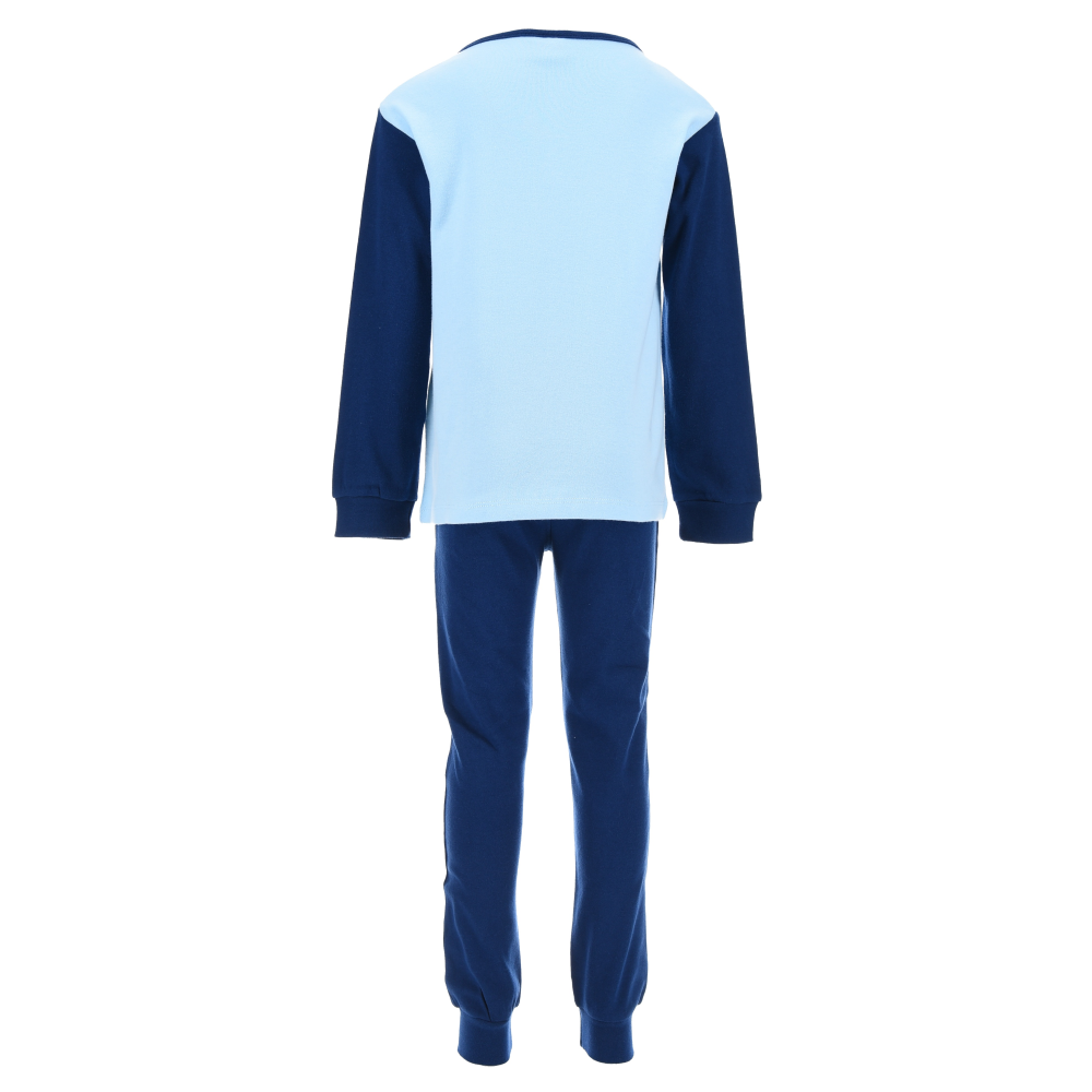 Pigiama Topolino DISNEY Bambino 100% Cotone Interlock 200 Gr - Hy20082.bblu