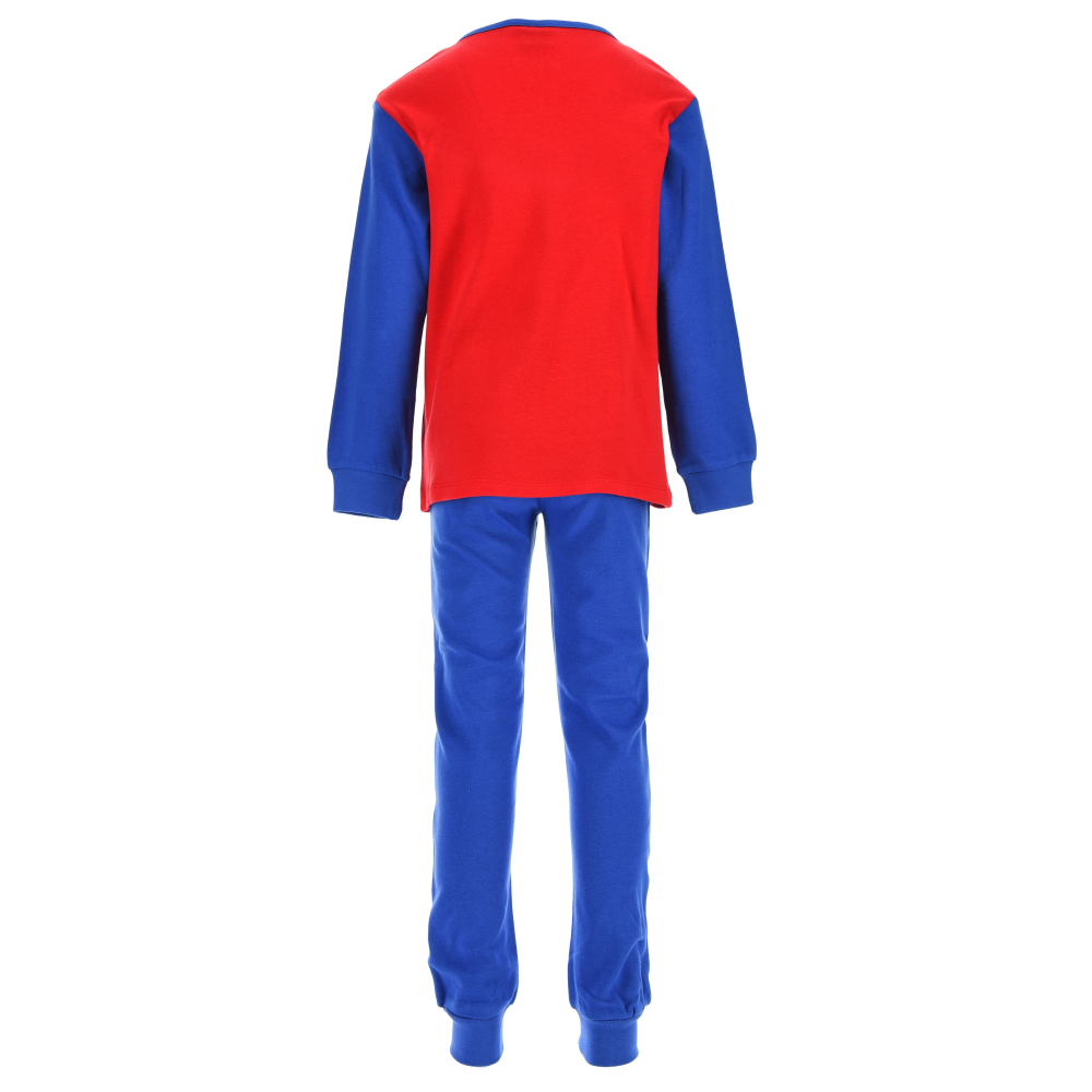 Pigiama Sonic Bambino 100% Cotone Interlock 200 Gr - Hy20083.bblu