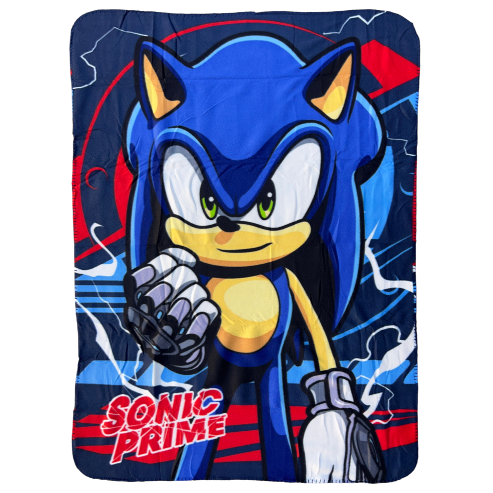 Plaid Sonic Coperta in 100% Poliestere 220 Gsm 100 X 140 CM per Bambini - Son36-5435