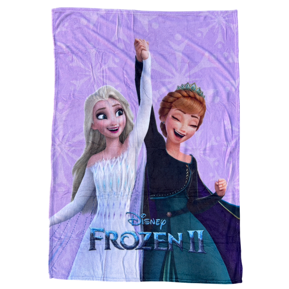 Plaid in Coral Frozen DISNEY Coperta in 100% Poliestere 100 X 140 CM per Bambini - Je13558ad
