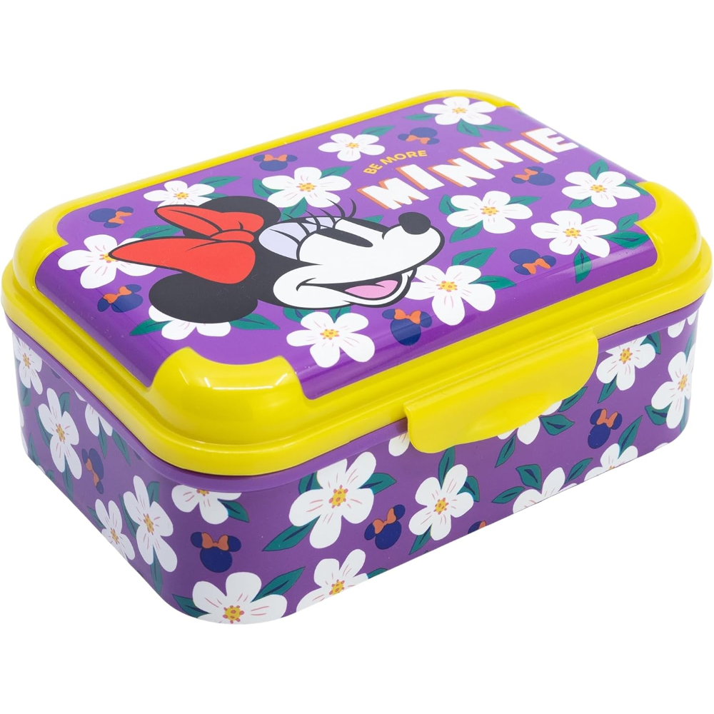 Portamerenda Deluxe Minnie DISNEY Portapranzo Scuola Tempo Libero All Colored - St81243