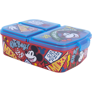 Portamerenda Multiscomparto Topolino DISNEY Porta Pranzo Scuola Tempo Libero - St81120
