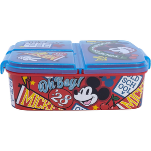 Portamerenda Multiscomparto Topolino DISNEY Porta Pranzo Scuola Tempo Libero - St81120