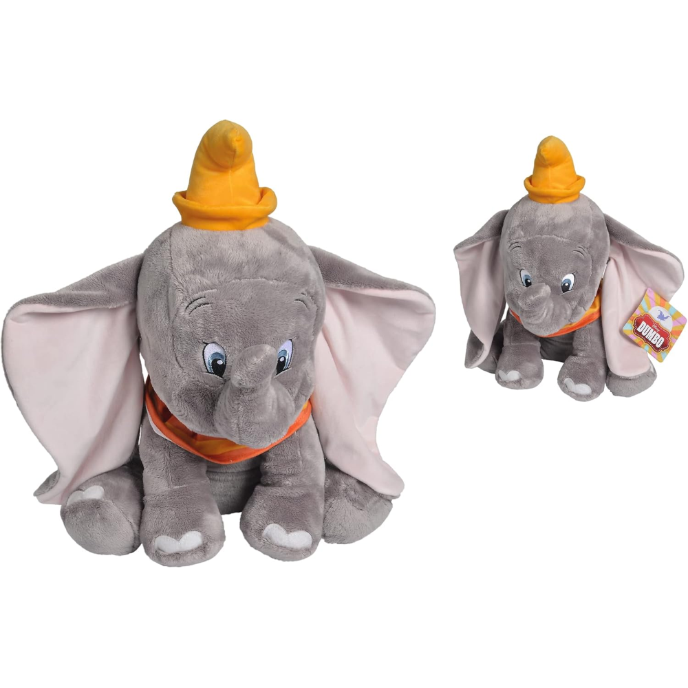 Peluche Dumbo DISNEY Morbido Peluche Elefante Seduto 42 CM - 6315876791