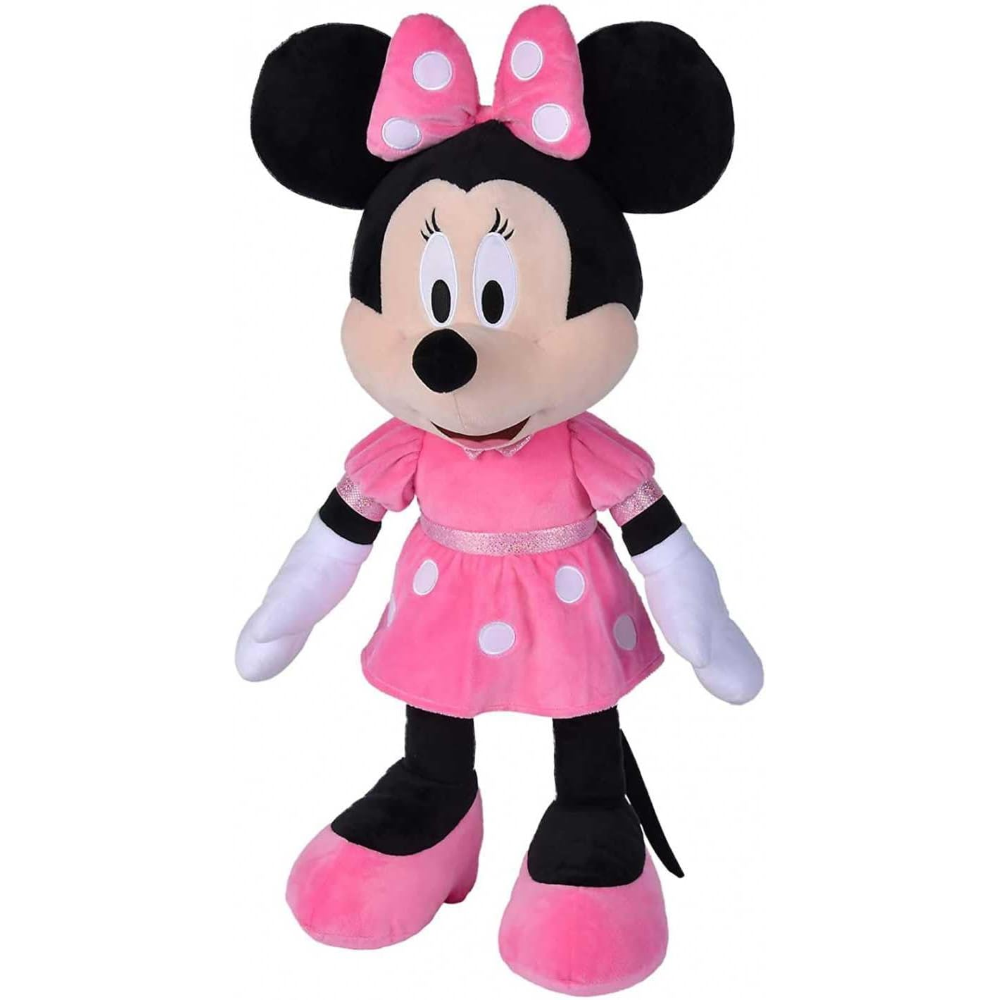 Peluche Minnie Mouse DISNEY Morbido Pupazzo 43 CM con Abito Rosa - 6315874888x06