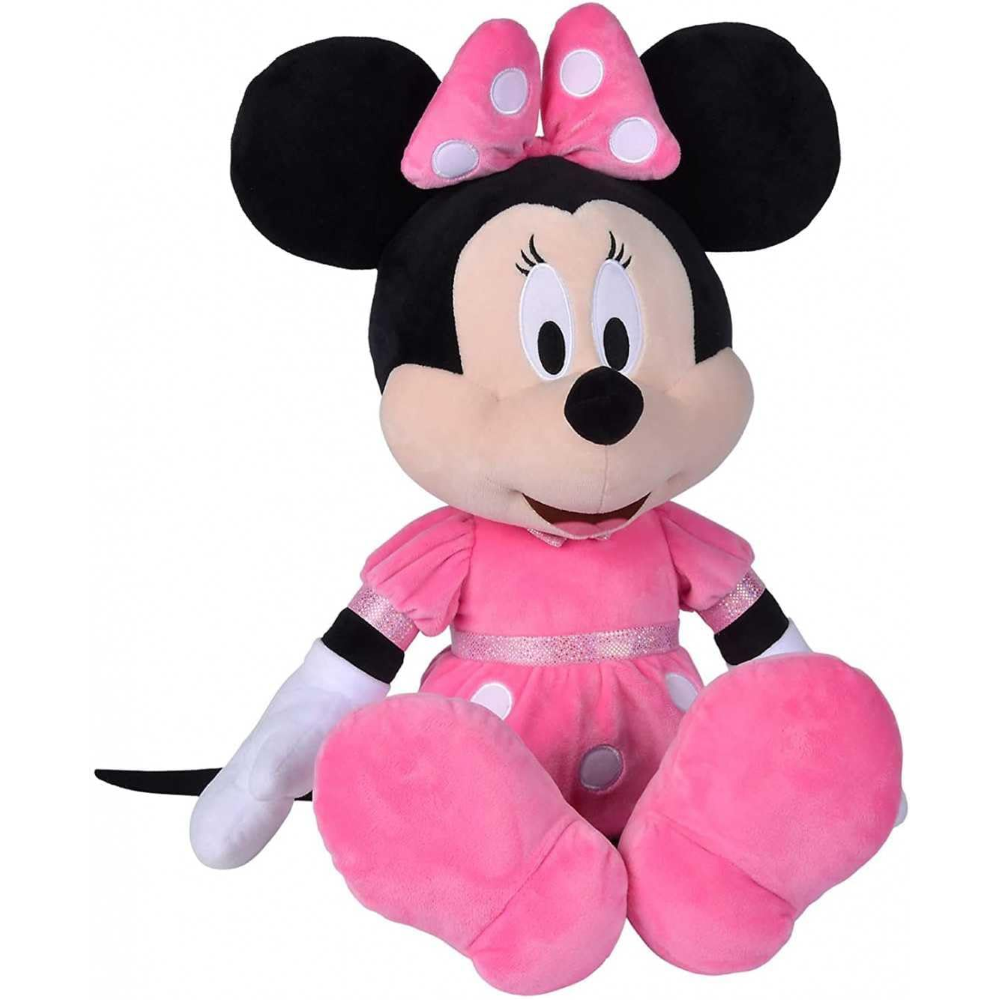 Peluche Minnie Mouse DISNEY Morbido Pupazzo 43 CM con Abito Rosa - 6315874888x06