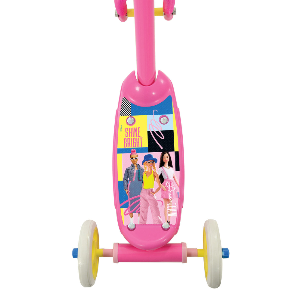 Monopattino 3 Ruote Barbie Mattel Altezza Regolabile per Bambini Dai 3 Anni in su - 42690