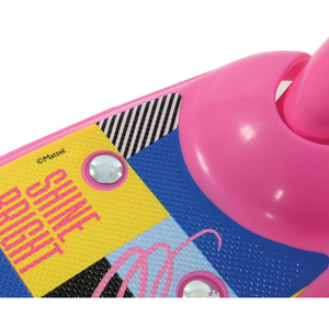 Monopattino 3 Ruote Barbie Mattel Altezza Regolabile per Bambini Dai 3 Anni in su - 42690