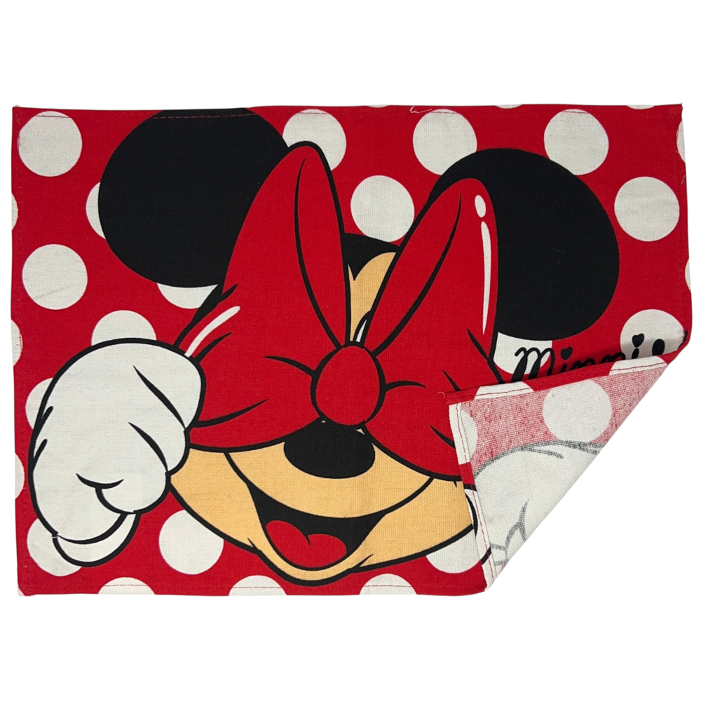 Tovaglietta Minnie DISNEY Misto Cotone Lavabile da Colazione Pranzo CM 45 X 32 - D06601mc