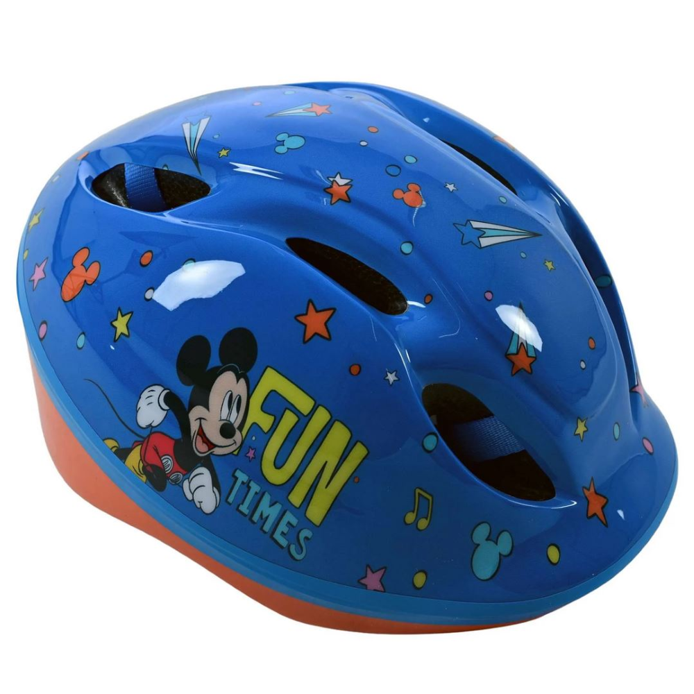 Casco Protettivo Topolino Mickey Mouse DISNEY Regolabile 52-56 CM Bici- 43717
