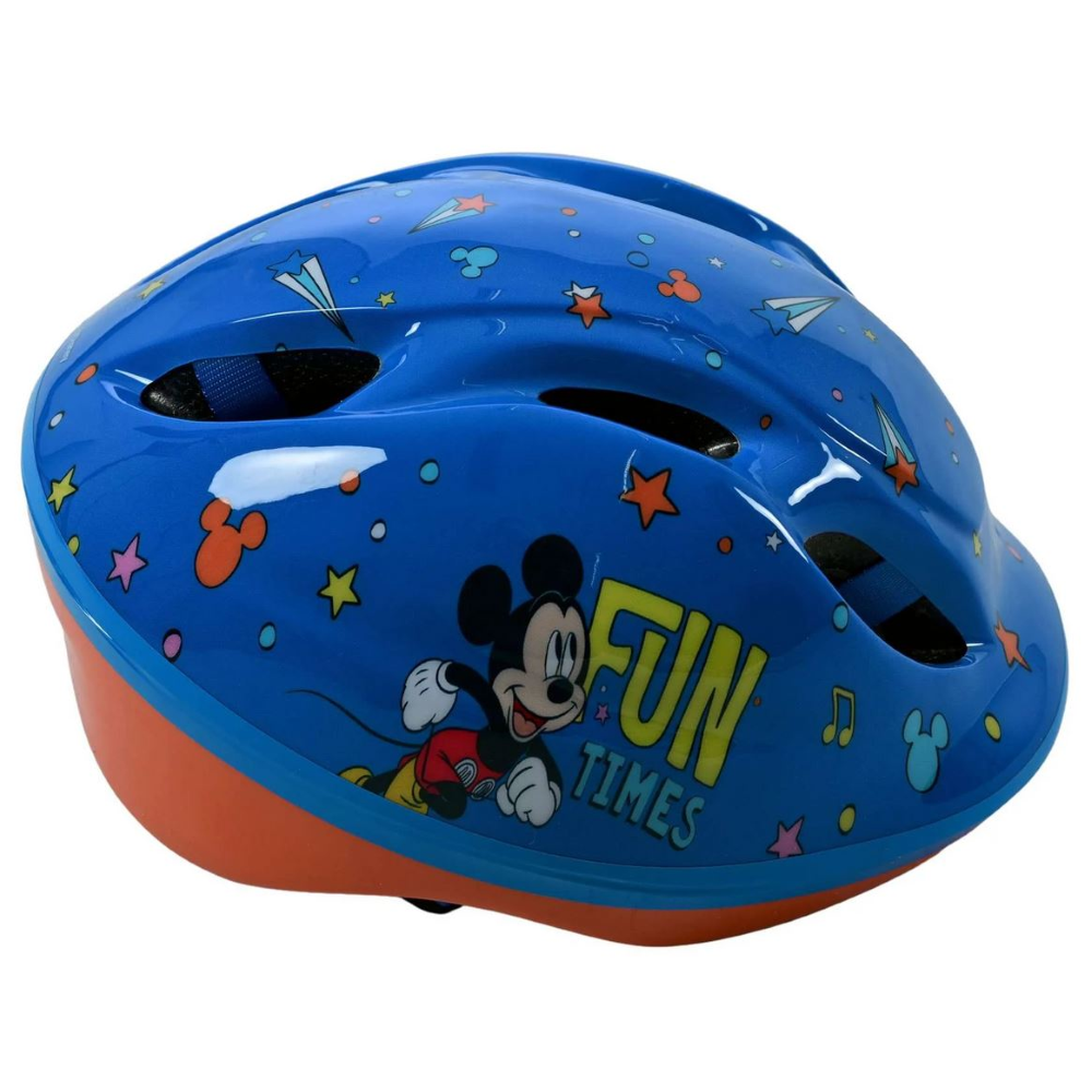 Casco Protettivo Topolino Mickey Mouse DISNEY Regolabile 52-56 CM Bici- 43717