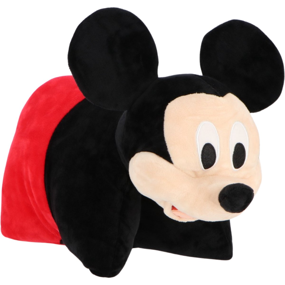 Cuscino Peluche Topolino DISNEY 45x28 CM Morbido Trasformabile 3d Decoro Cameretta - Mic36-5487