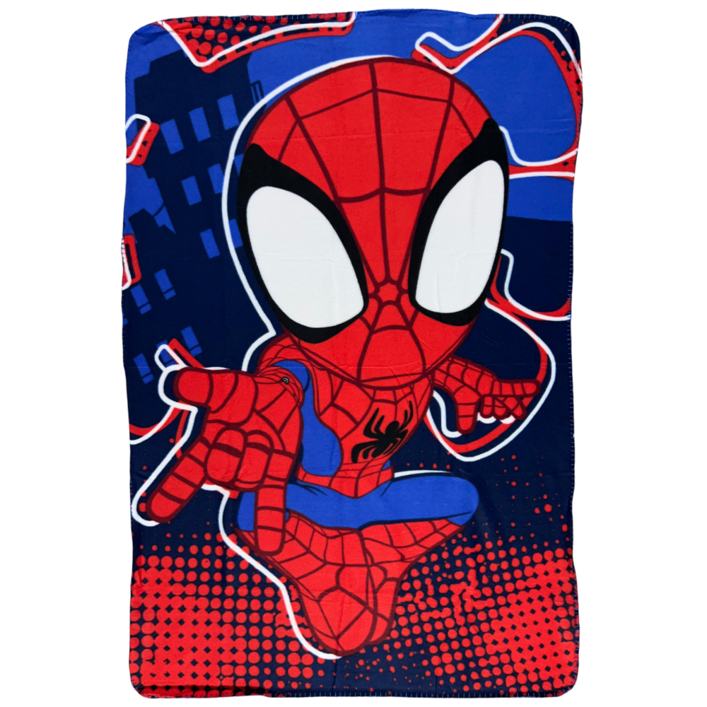 Plaid in Pile Spidey MARVEL Coperta in Morbido Poliestere 100 X 150 CM 210 Gsm - Spm1884