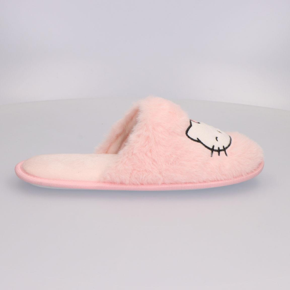 Pantofole Invernali Hello Kitty Ragazza con Punta Chiusa Suola Antiscivolo - 7149