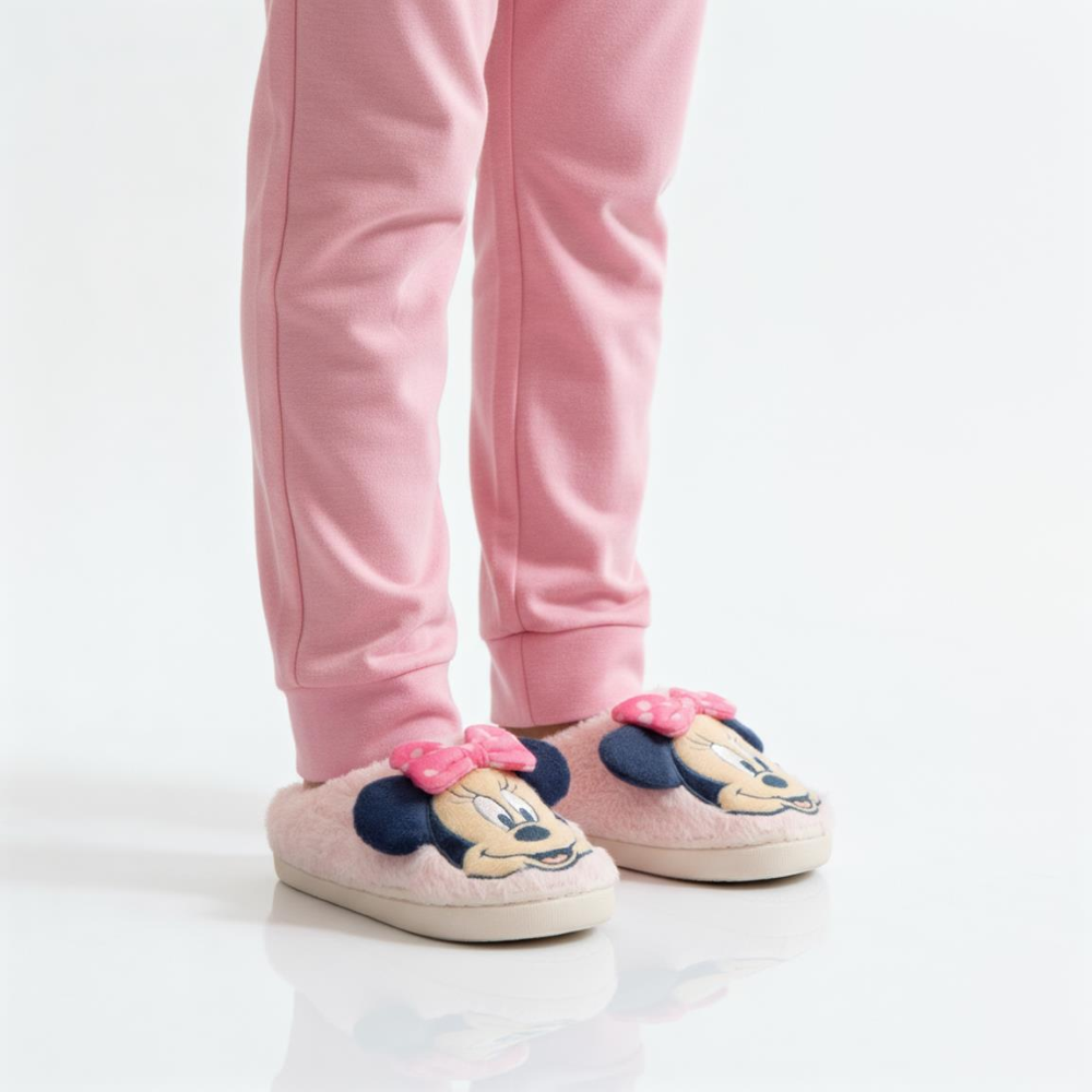 Pantofole Invernali Minnie DISNEY Ciabatte Modello Calzatura 3d con Suola Antiscivolo- 6986
