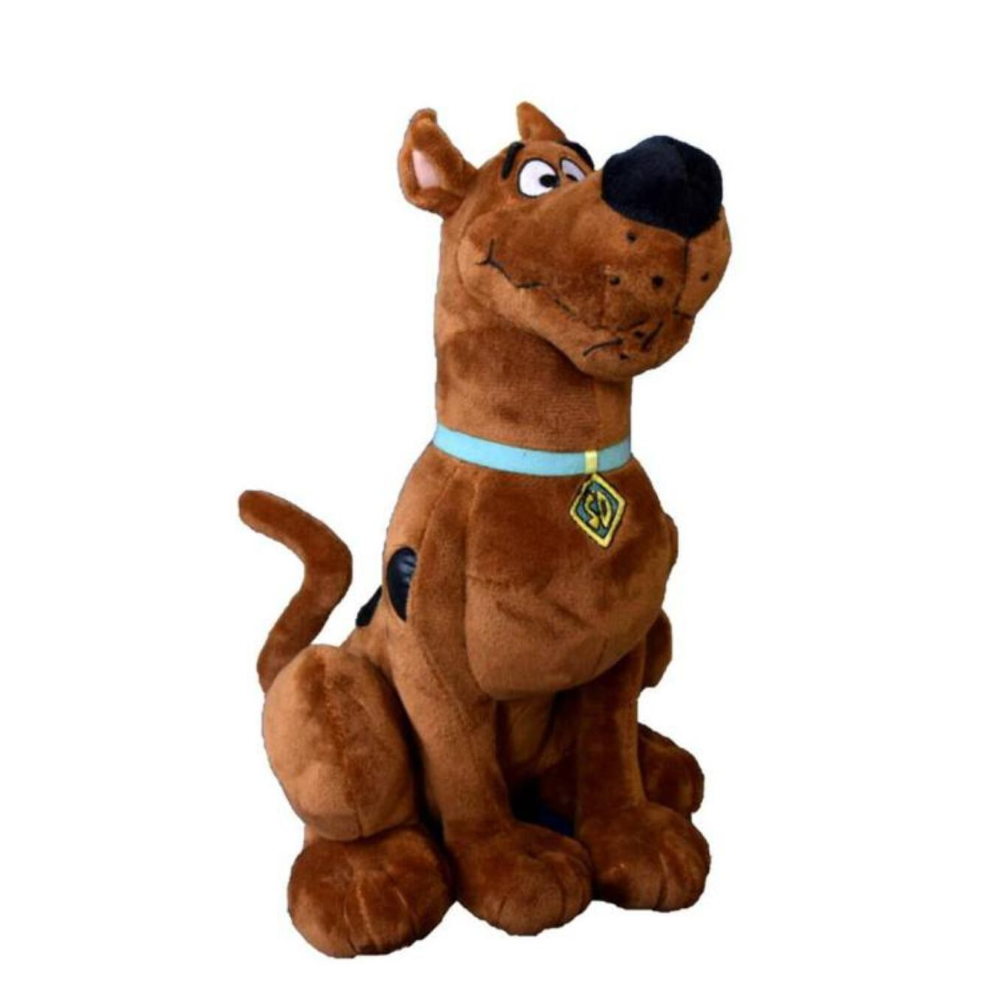 Peluche Scooby Doo Seduto Morbido Pupazzo Warner Bros 27 CM - 284956