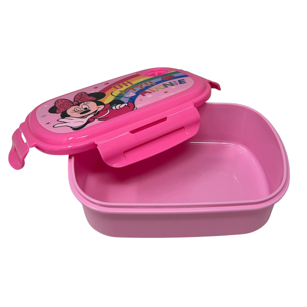 Set Pranzo Minnie DISNEY Borraccia in Alluminio e Portamerenda in Plastica Riutilizzabile - 35360