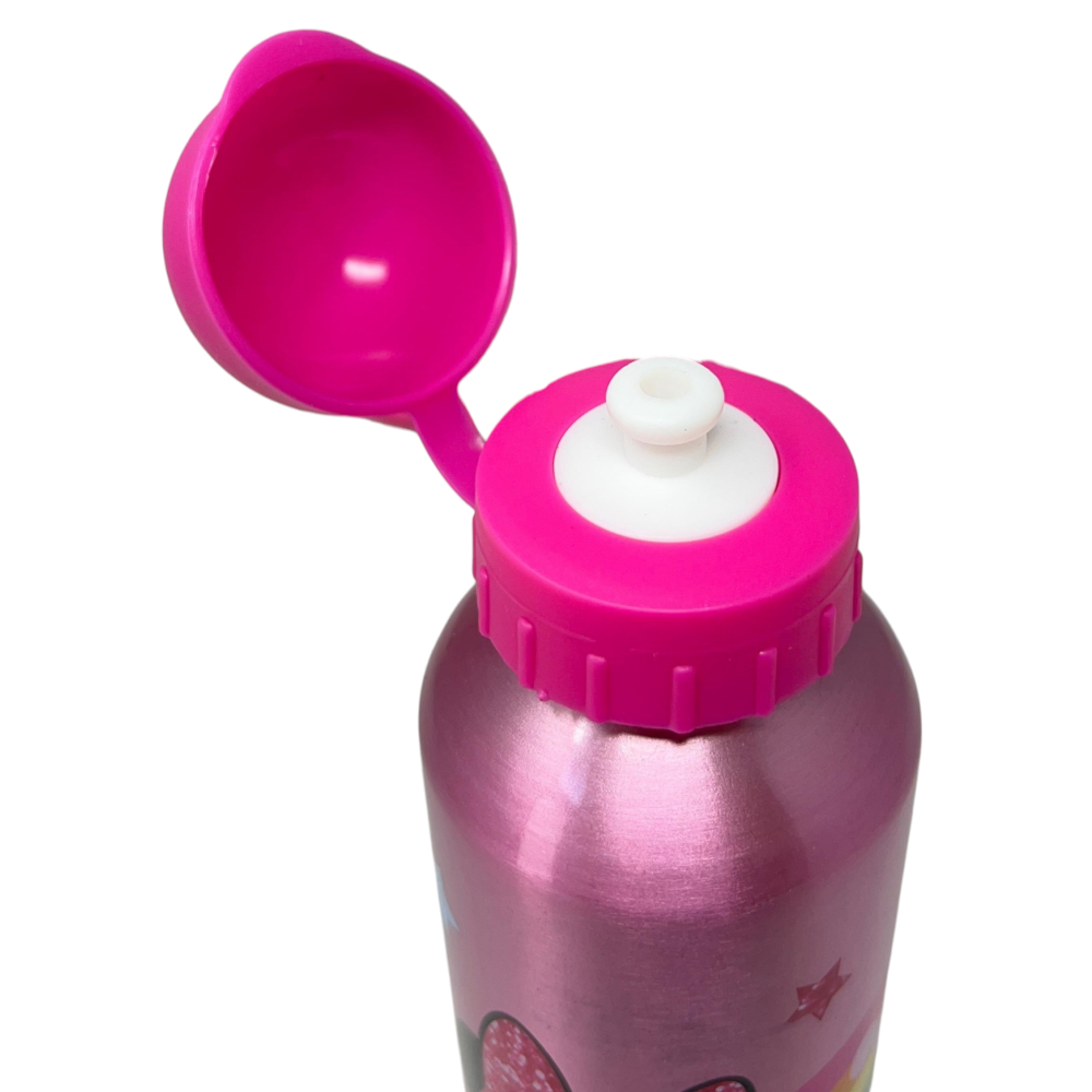 Set Pranzo Minnie DISNEY Borraccia in Alluminio e Portamerenda in Plastica Riutilizzabile - 35360