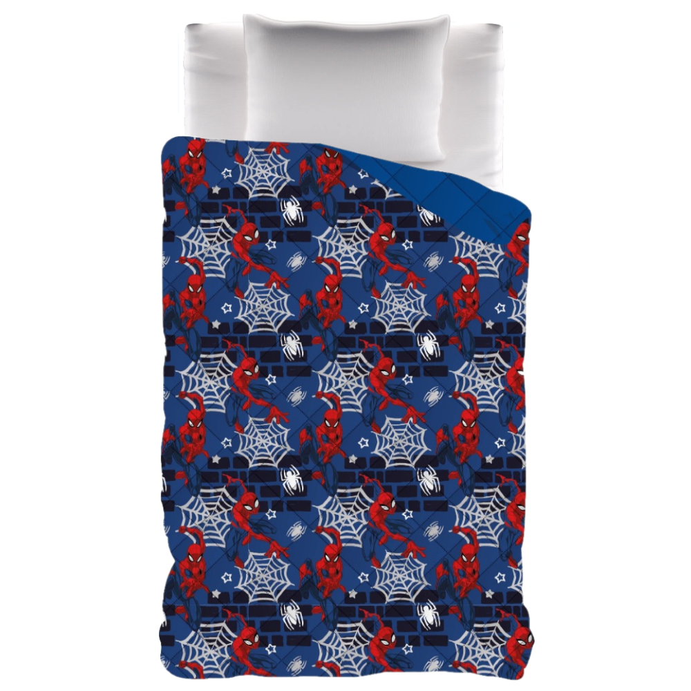 Trapunta Invernale Spiderman MARVEL Piumone 350 Gsm Letto Singolo 170x260 CM - Spi1471