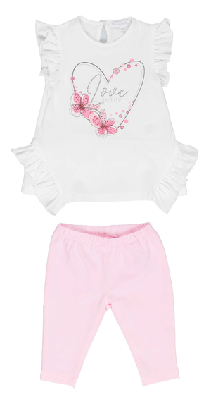 Completo Artigli Neonata Bambina Newborn Taglie 9/36 Mesi - A12112