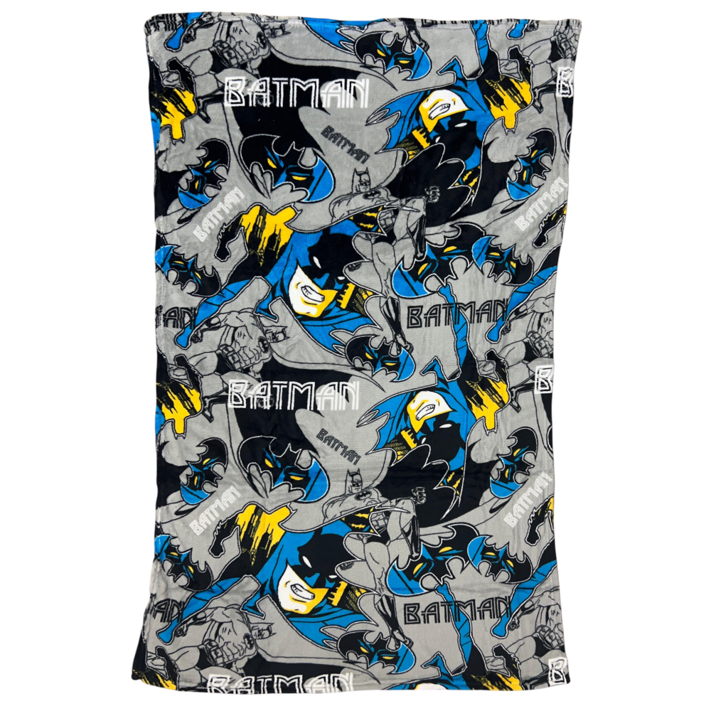 Plaid Batman DC in Coral Fleece Morbida e Calda Coperta 140 X 90 CM - L13715mc