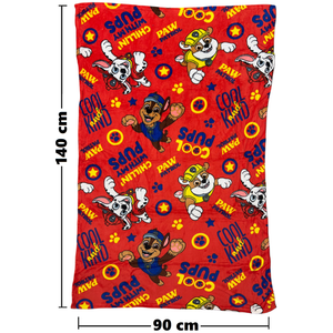 Plaid Paw Patrol in Coral Fleece Morbida e Calda Coperta 140 X 90 CM - N13716mc