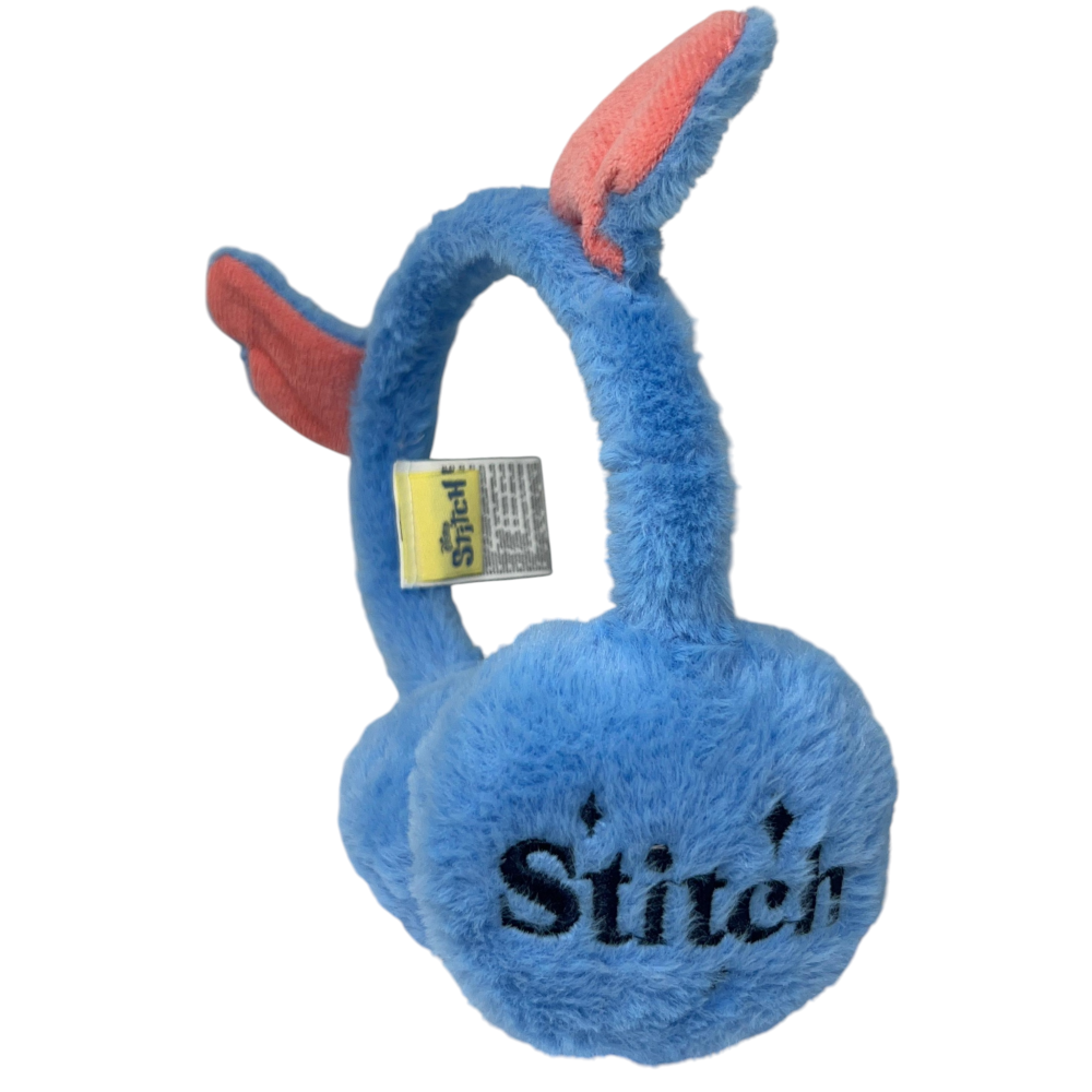 Paraorecchie Peluche Stitch DISNEY con Dettaglio 3d Morbide Cuffie per Bambini - D13933mc