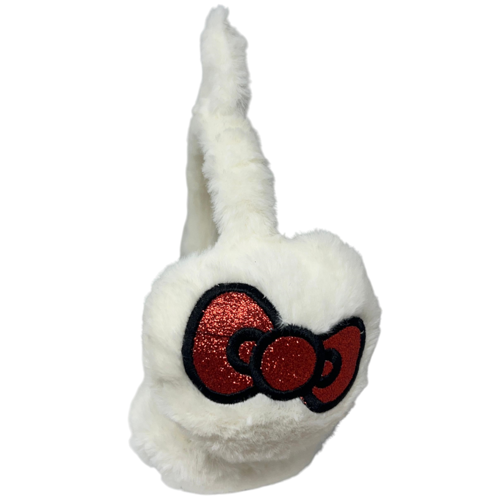 Paraorecchie Peluche Hello Kitty Sanrio con Dettaglio 3d Morbide Cuffie per Bambini - H13931mc
