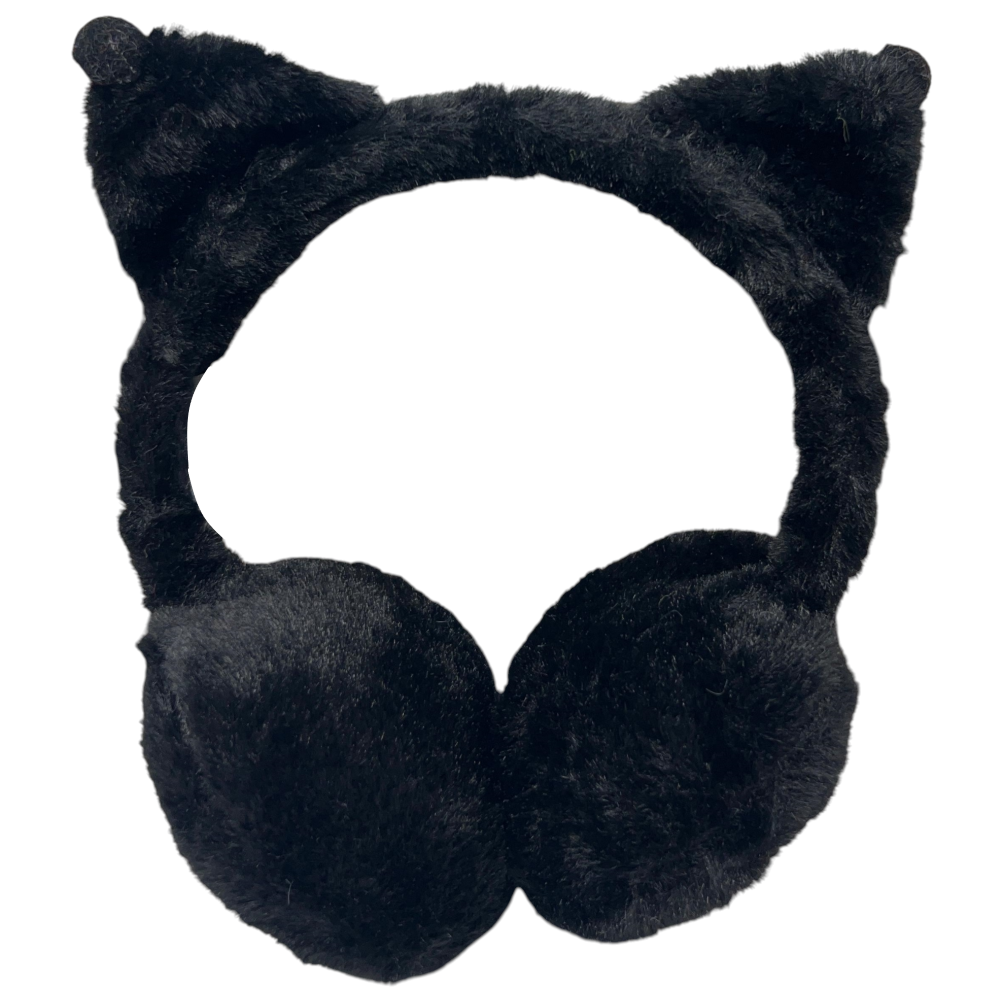 Paraorecchie Peluche Kuromi Sanrio con Dettaglio 3d Morbide Cuffie per Bambini - H13932mc