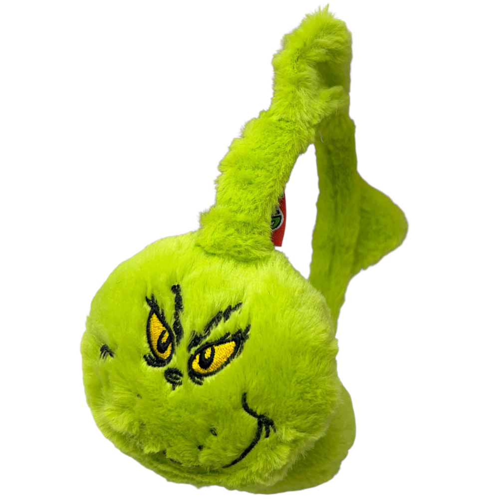 Paraorecchie Peluche il Grinch con Dettaglio 3d Morbide Cuffie per Bambini - E13940mc