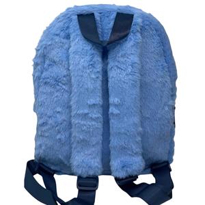 Zainetto da Passeggio Stitch DISNEY in Peluche Borsa 28 CM con Dettagli 3d e Ricamati - D13927mc