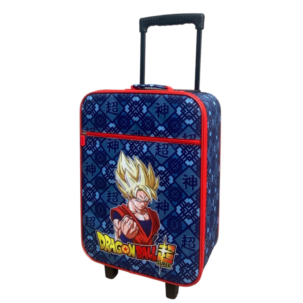 Trolley da Viaggio Dragon Ball Valigia in Tessuto Semirigido Manico Allungabile - A06037mc