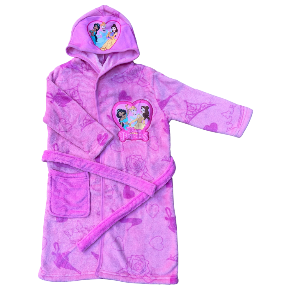 Vestaglia Principesse DISNEY in Morbido e Caldo Coral Fleece Giacca da Camera - Je13653ad