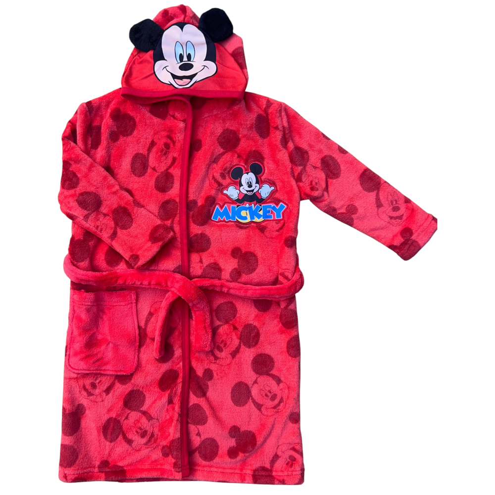 Vestaglia Topolino DISNEY in Morbido e Caldo Coral Fleece Giacca da Camera - Je13638ad