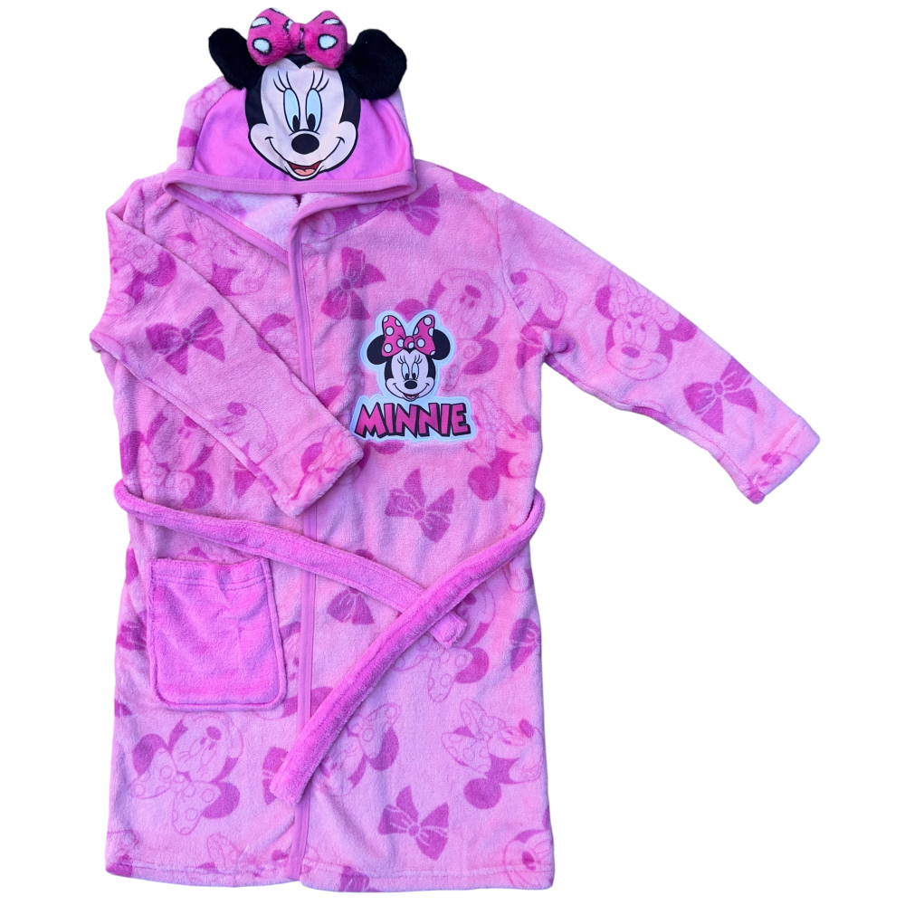 Vestaglia Minnie DISNEY in Morbido e Caldo Coral Fleece Giacca da Camera - Je13645ad